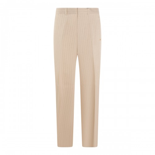 BEIGE VISCOSE PANTS
