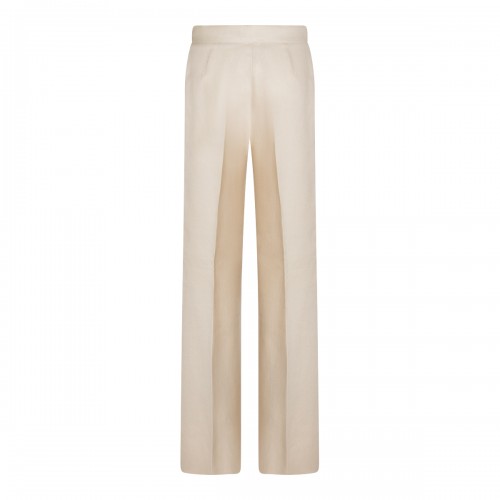 BEIGE LINEN PANTS