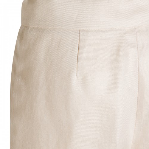 BEIGE LINEN PANTS