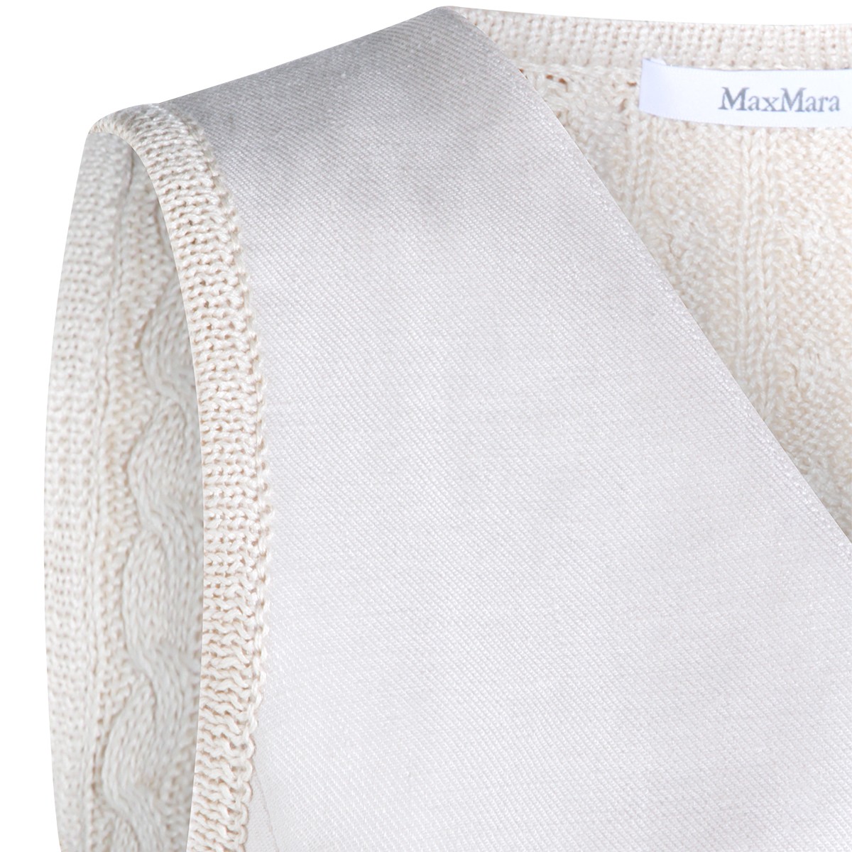 BEIGE LINEN COLIBRI TOP