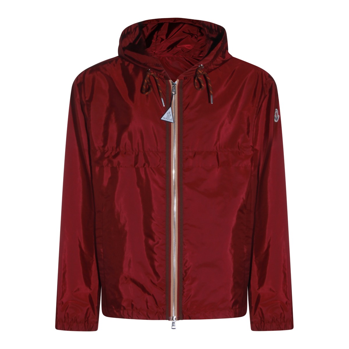 BURGUNDY NIDGE CASUAL JACKET