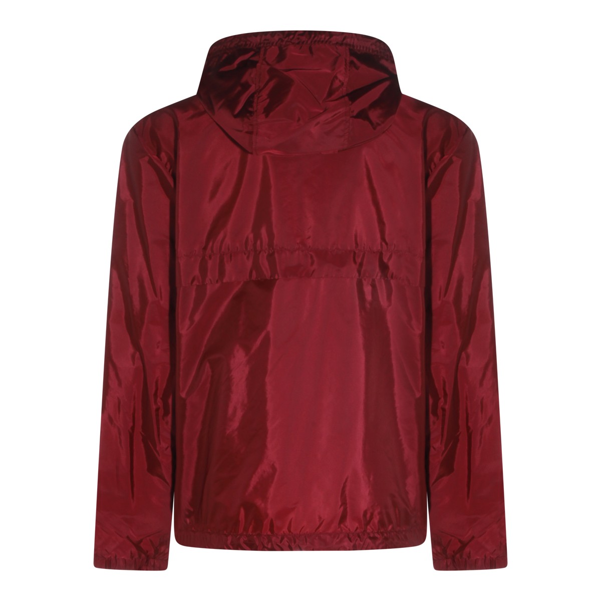 BURGUNDY NIDGE CASUAL JACKET