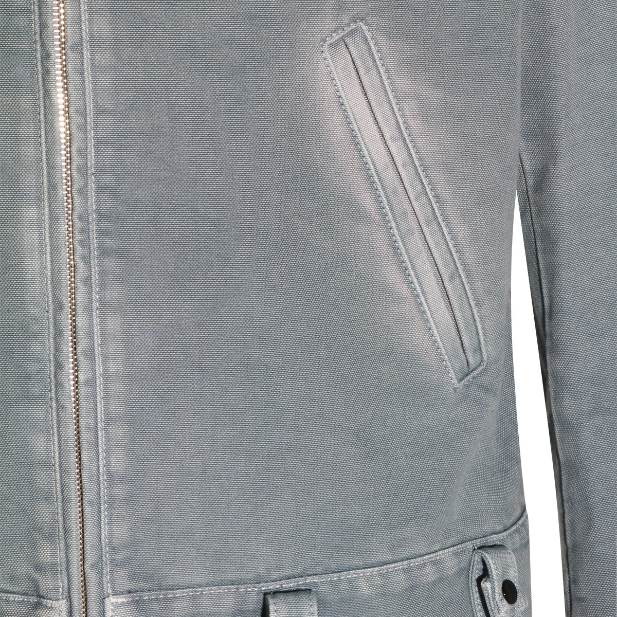 LIGHT BLUE DENIM CASUAL JACKET